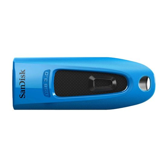 SanDisk Ultra - USB-Flash-Laufwerk - 64 GB - USB 3.0 - Blau, Ansicht 2