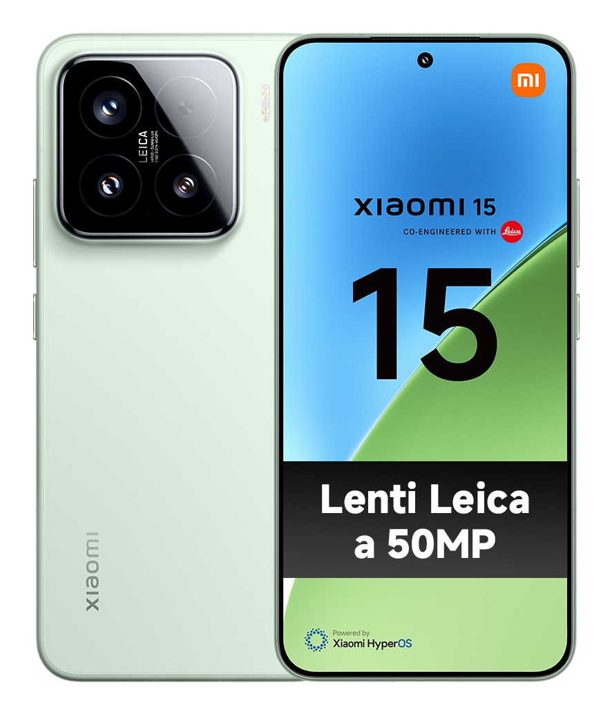 Xiaomi 15, 16,1 cm (6.36), 2670 x 1200 Pixel, 12 GB, 512 GB, 50 MP, Grün, Ansicht 2