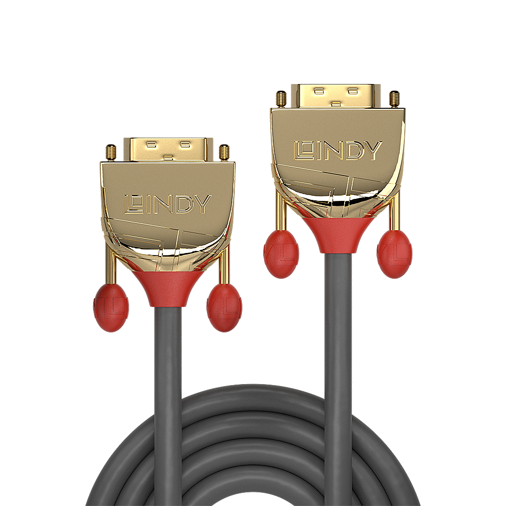 Lindy Gold - DVI-Kabel - Dual Link - DVI-D (M), Ansicht 3