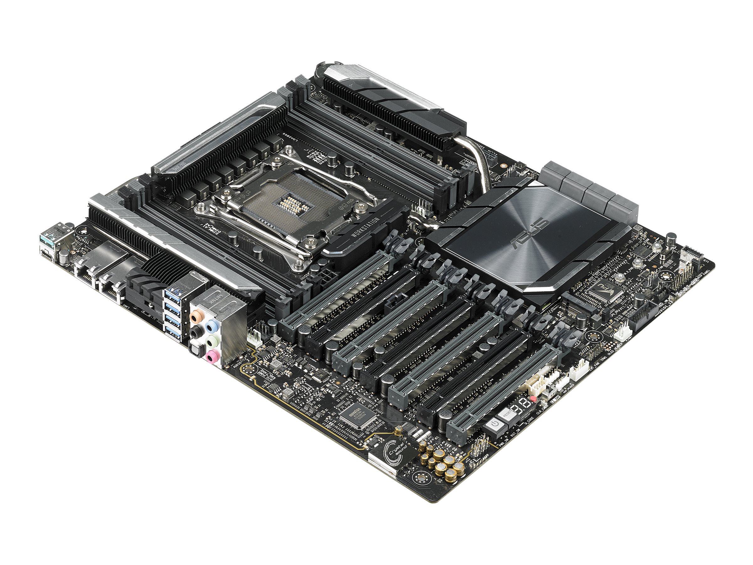 ASUS WS X299 SAGE10G - Motherboard - SSI CEB - LGA2066 Socket - X299 Chipsatz - USB 3.1 Gen 1 USB-C Gen2 USB 3.1 Gen 2 - 2 x 10 Gigabit LAN - HD Audio (8-Kanal)