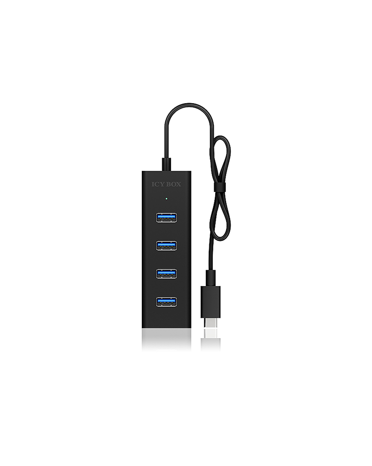 ICY BOX ICY BOX IB-Hub1409-C3 - Hub - 4 x SuperSpeed USB 3.0, Ansicht 4