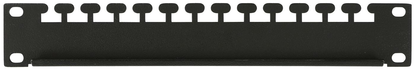 Lanview RAO300BL - Schwarz - 1U - 19 - Oval - 482 mm - 10 mm, Ansicht 2