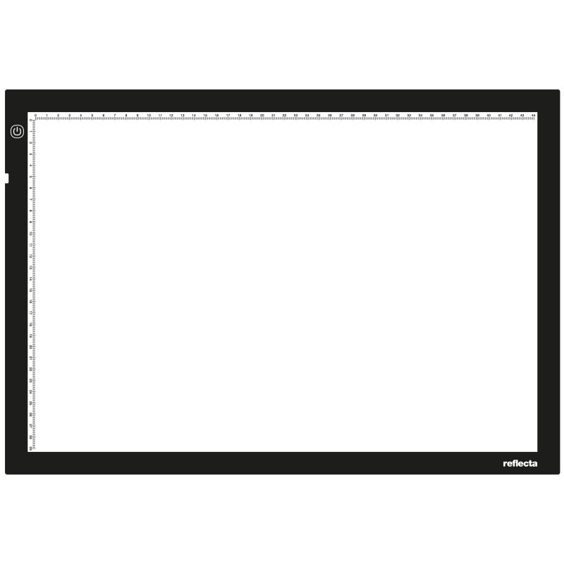 Reflecta LED Light Pad A3 Super Slim - Schwarz - Einzelbilderrahmen - 44 x 29 cm - Rechteckig - LED - Gleichstrom, Ansicht 2