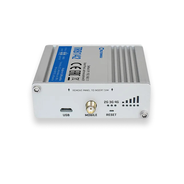 Teltonika TRB142 - Gateway - RS-232 - Gleichstrom, Ansicht 2