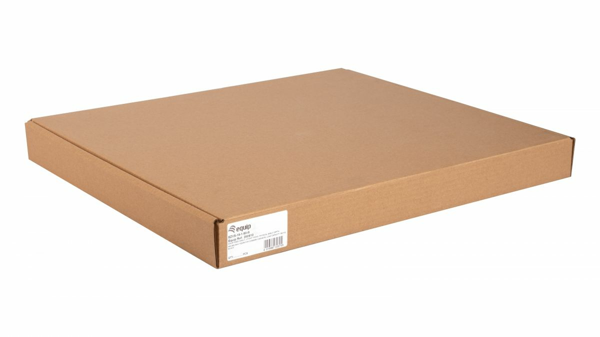 Equip Fachboden variabel 19 für Serverschränke 1U 50cm sw - Zubehör Stromversorgung - 0,5 m, Ansicht 4