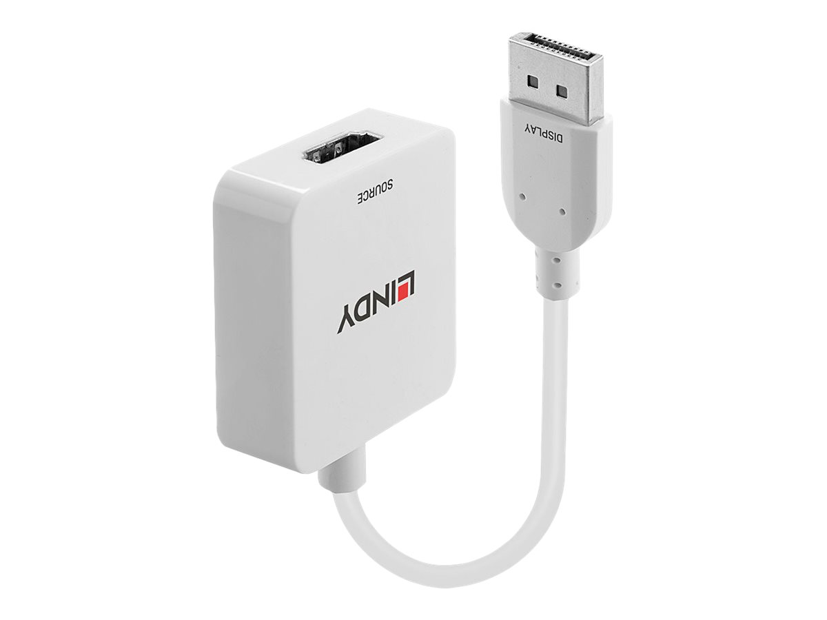 Lindy Video-  Audiokabel - HDMI Gleichstromstecker 35 x 135 mm weiblich zu DisplayPort männlich