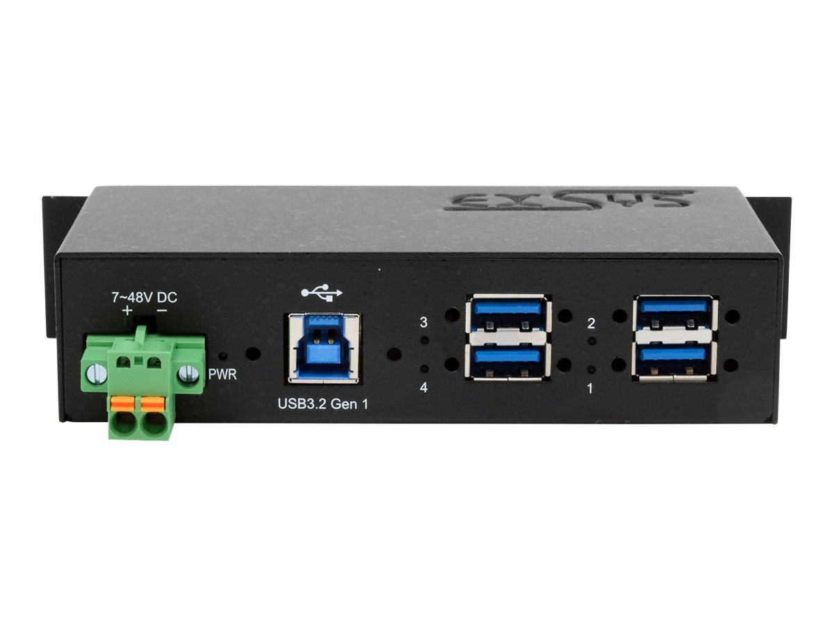 Exsys EX-1185HMVS-2 - Hub - 4 x USB 3.2 Gen 1, Ansicht 3