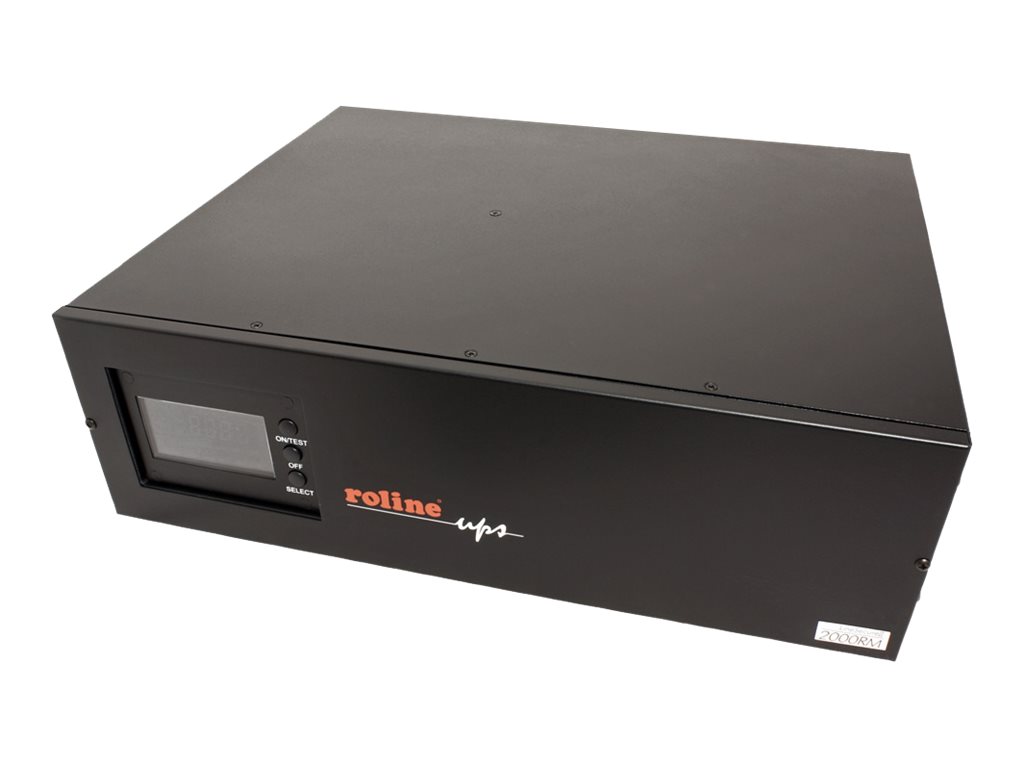 ROLINE LineSecure II 2000R - USV (Rack - einbaufähig) - Wechselstrom 230 V - 1300 Watt - 2000 VA