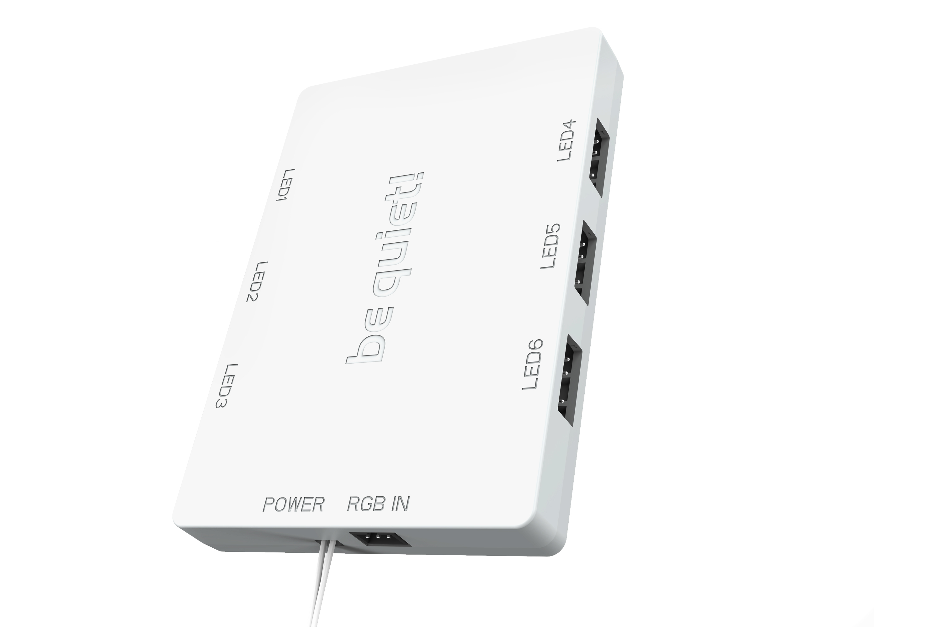 Be Quiet! Lüfter 140*140*25 Light Wings White PWM 3x, Ansicht 4