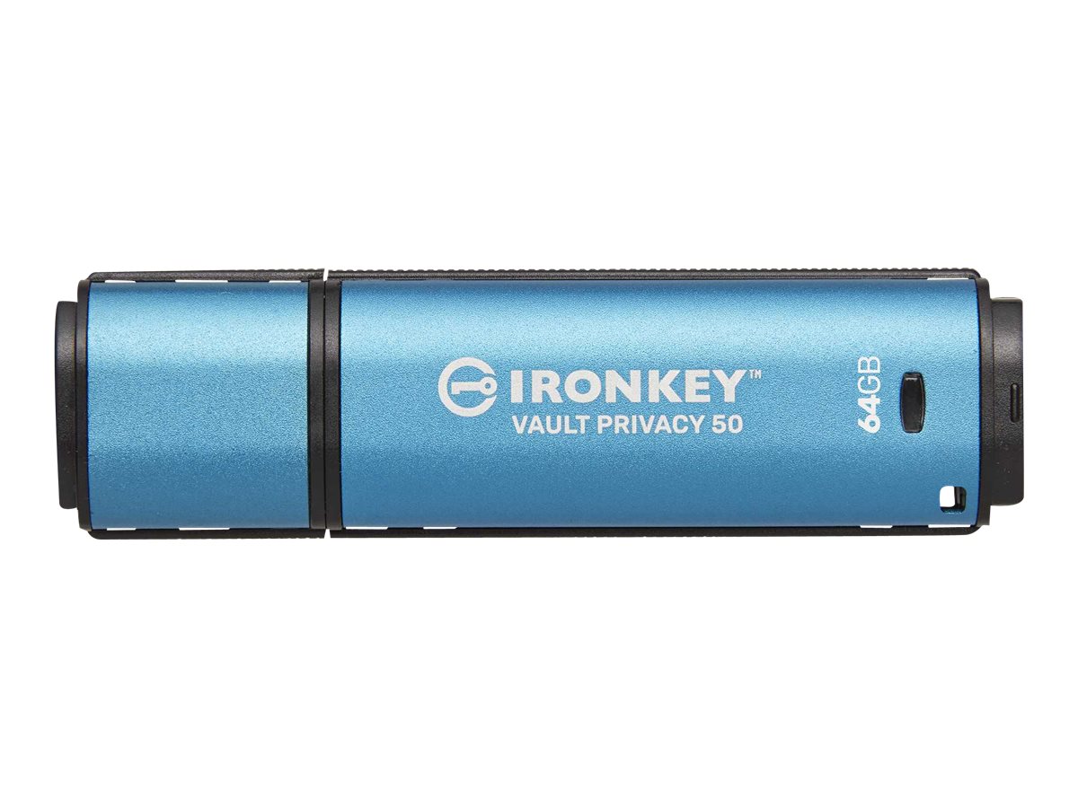 KINGSTON 64GB IRONKEY VAULT PRIVACY 50 (IKVP50/64GB)