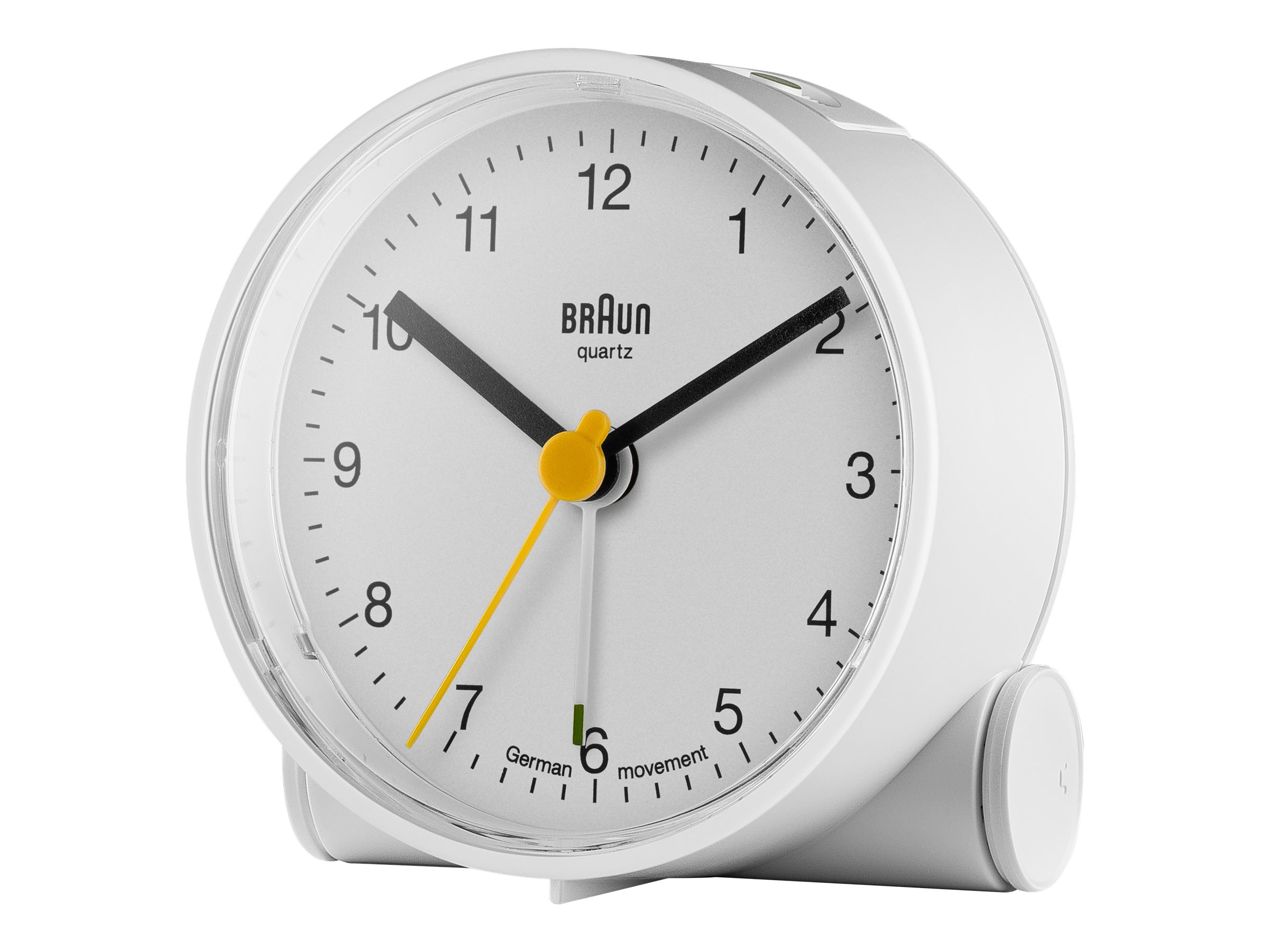 Braun BNC001 - Wecker - rund - Quarz - Schreibtisch, Ansicht 4