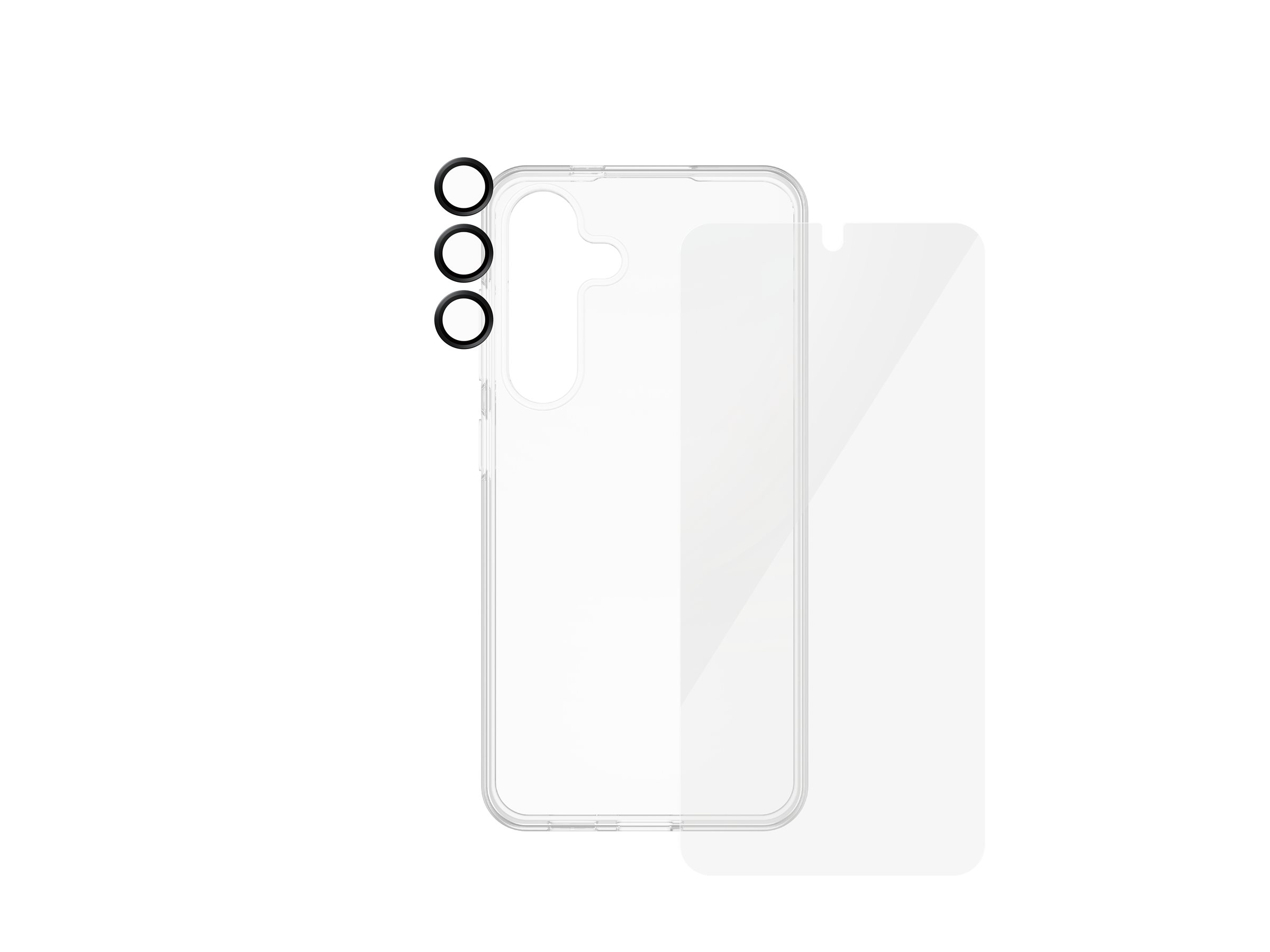 PanzerGlass SAFE. by PanzerGlass - 3-in-1 Pack - hintere Abdeckung für Samsung Galaxy S24, Ansicht 2