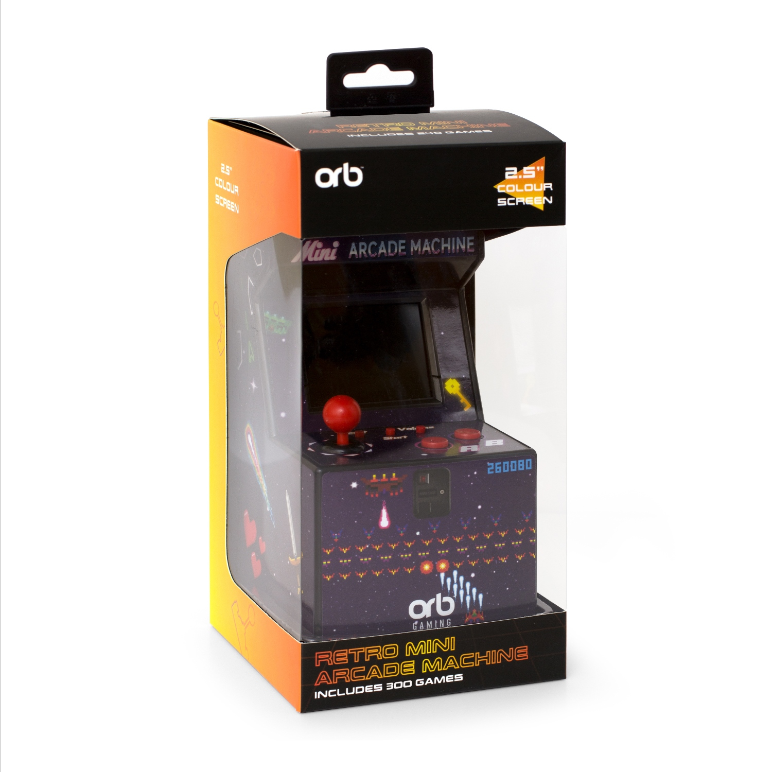 Thumbs Up ORB Mini Arcade Machine - Aufrecht stehender Arkadenschrank - 6 Jahr(e) - 6,35 cm (2.5 Zoll) - Mehrfarbig, Ansicht 4