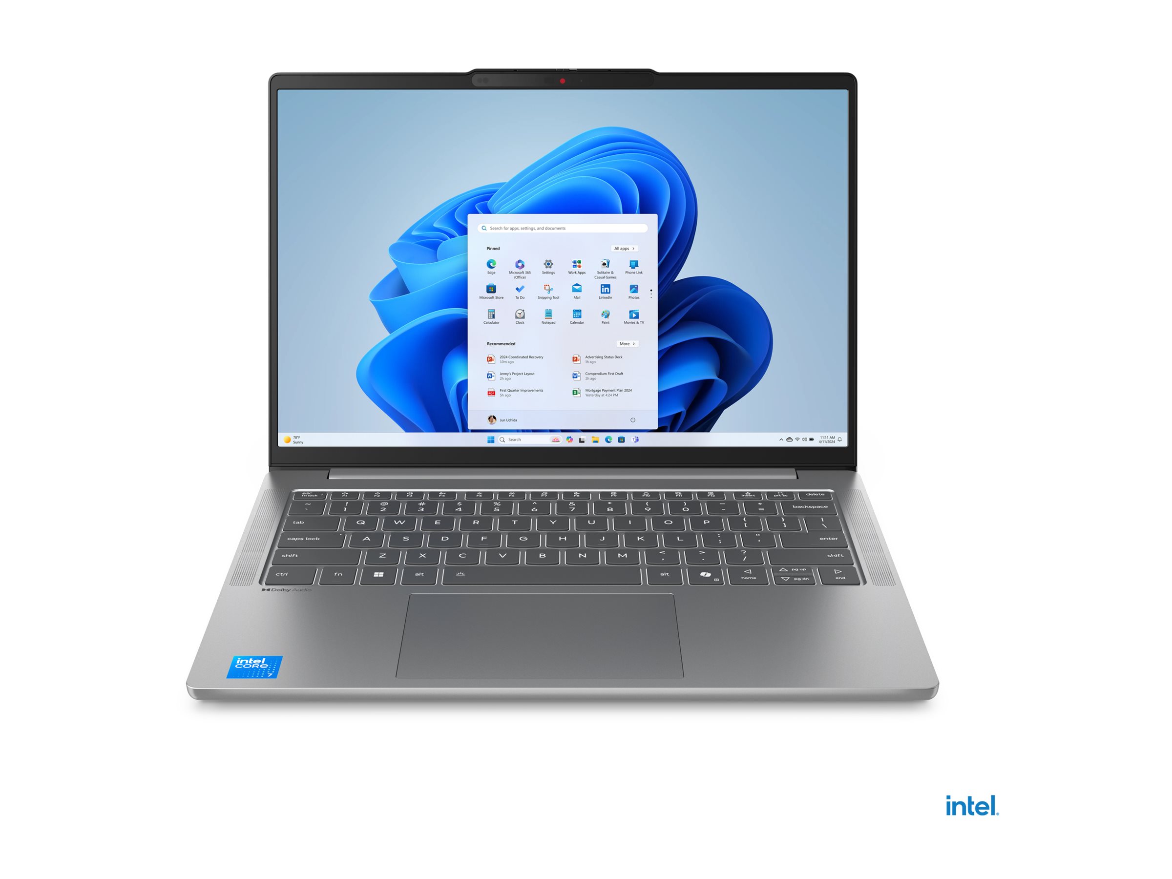 Lenovo IdeaPad Slim 5 14IRH10R 83J0 - Intel Core 7 240H / 2.5 GHz - Win 11 Home - Intel Graphics - 16 GB RAM - 512 GB SSD NVMe - 35.6 cm (14")