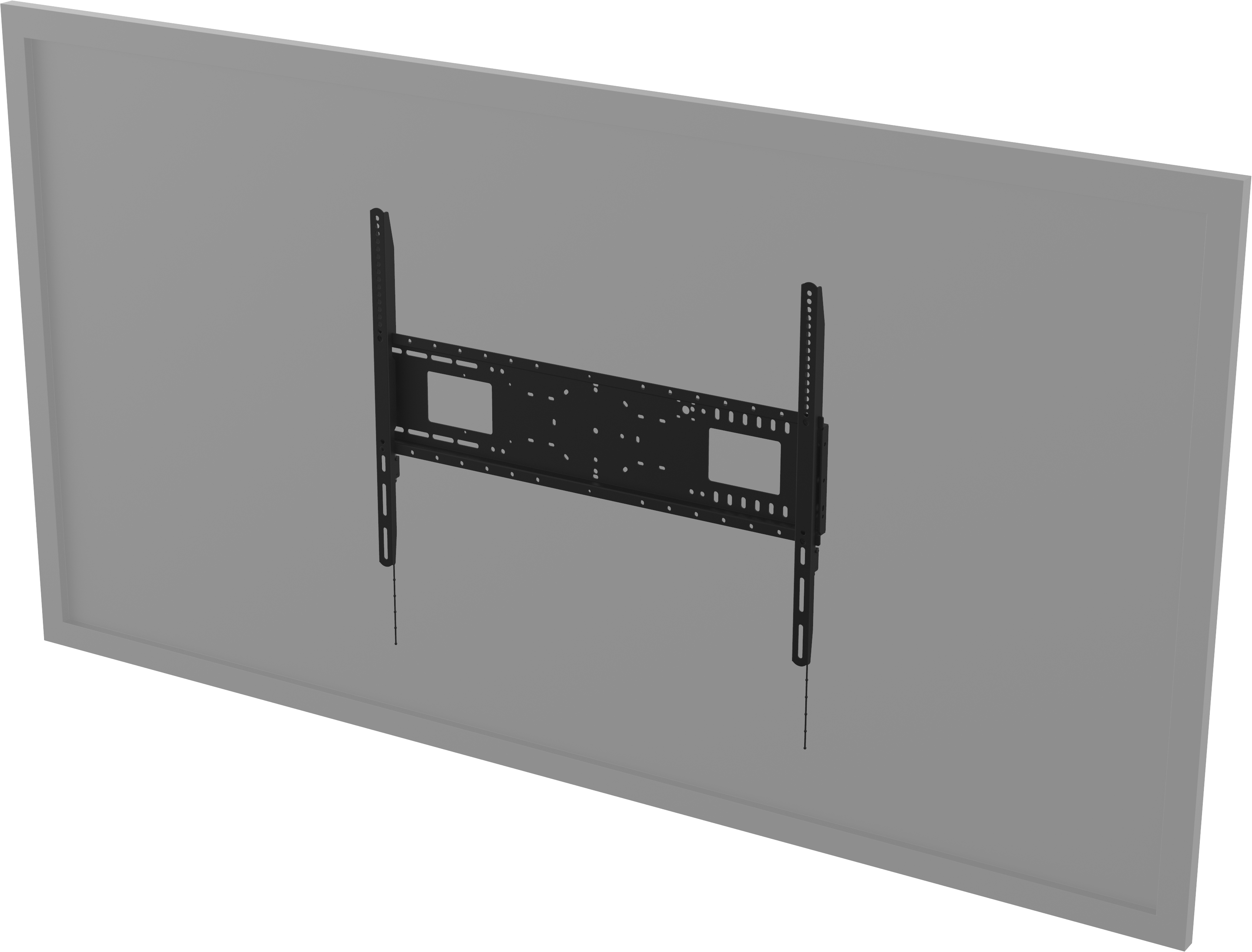 Vision VFM-W8X6 - Heavy Duty - Klammer - für Media Player / LCD-Display zwischen 47 und 90 - kaltgewalzter Stahl, Ansicht 2