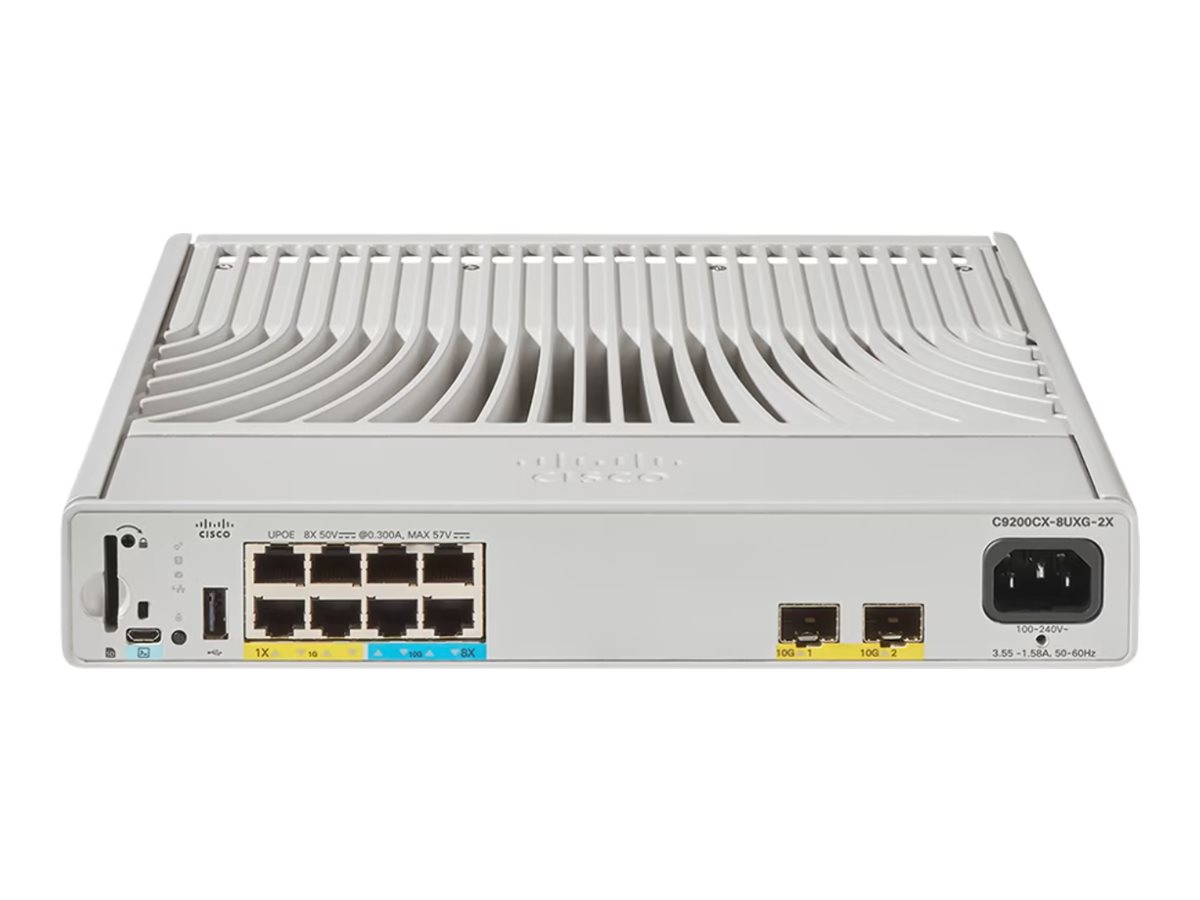 Cisco Catalyst 9200CX - Network Advantage - Switch - kompakt - L3 - managed - 4 x 101001000 (UPOE)