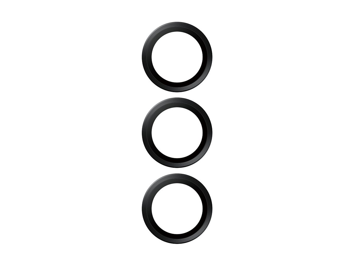 PanzerGlass Hoops - Objektivschutz für Handy - schwarz Gehärtetes Glas, Silikon 2,52 mm, Ansicht 3