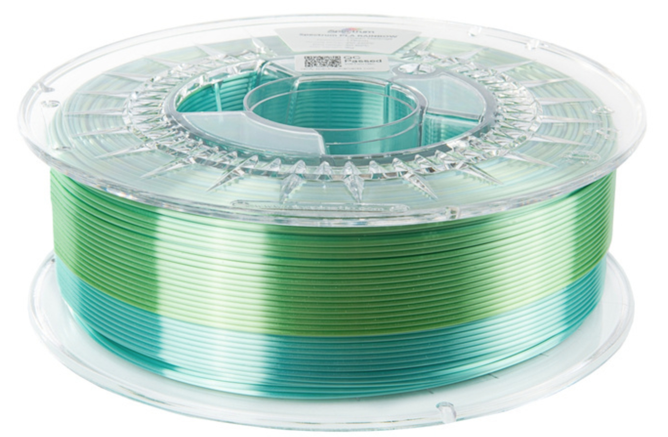Spectrum Filaments Filament· SILK PLA Rainbow· OCEAN MELANGE· 1.75mm· 1kg, Ansicht 3