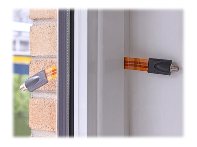 Delock Antennenkabel - F-Stecker weiblich zu F-Stecker weiblich
