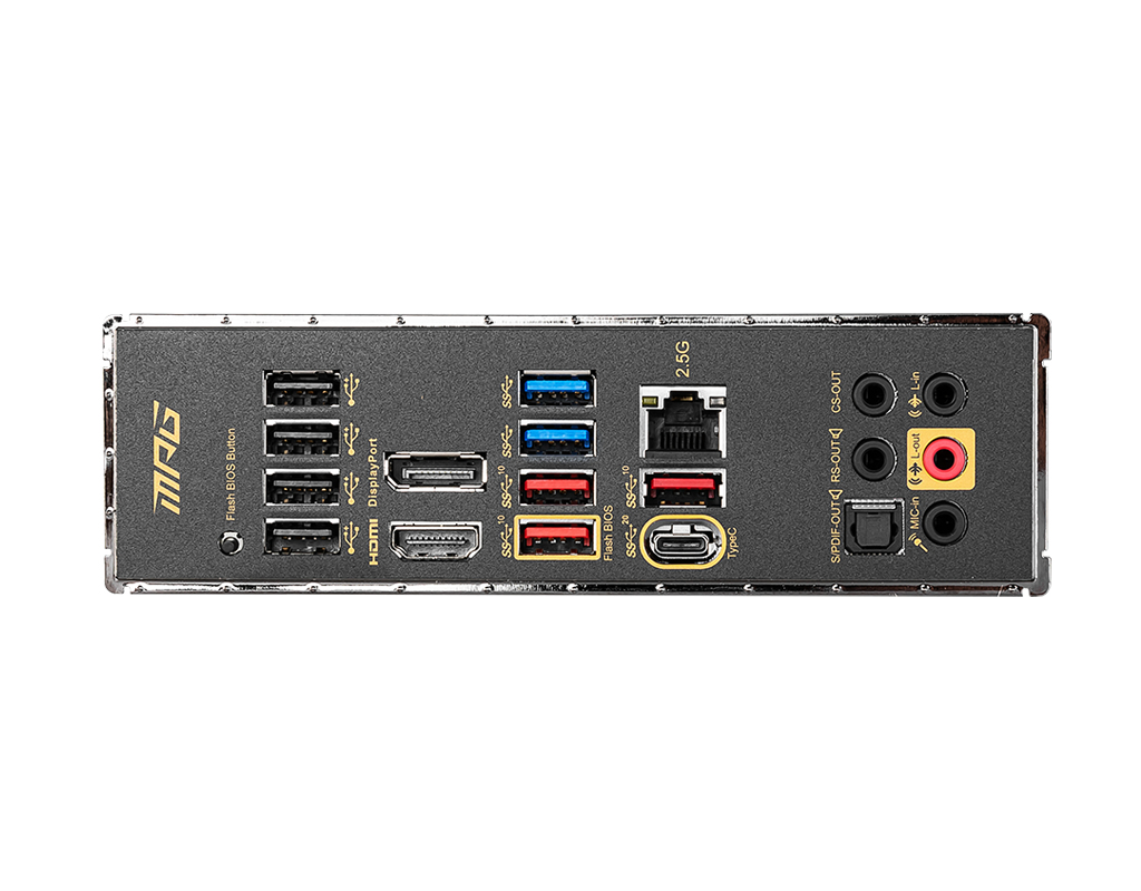 MSI MPG Z590 GAMING FORCE - Motherboard - ATX - LGA1200-Sockel - Z590 - USB-C Gen2, USB 3.2 Gen 1, USB 3.2 Gen 2, USB-C Gen 2x2 - 2.5 Gigabit LAN - Onboard-Grafik (CPU erforderlich)