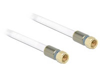 Delock Antennenkabel - F-Stecker männlich zu F-Stecker männlich