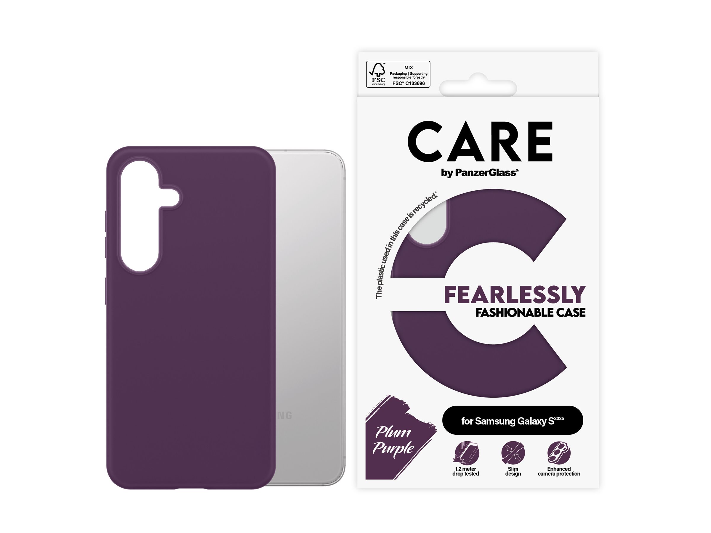 PanzerGlass CARE by PanzerGlass - Hintere Abdeckung für Mobiltelefon - Thermoplastisches Polyurethan (TPU), Ansicht 4