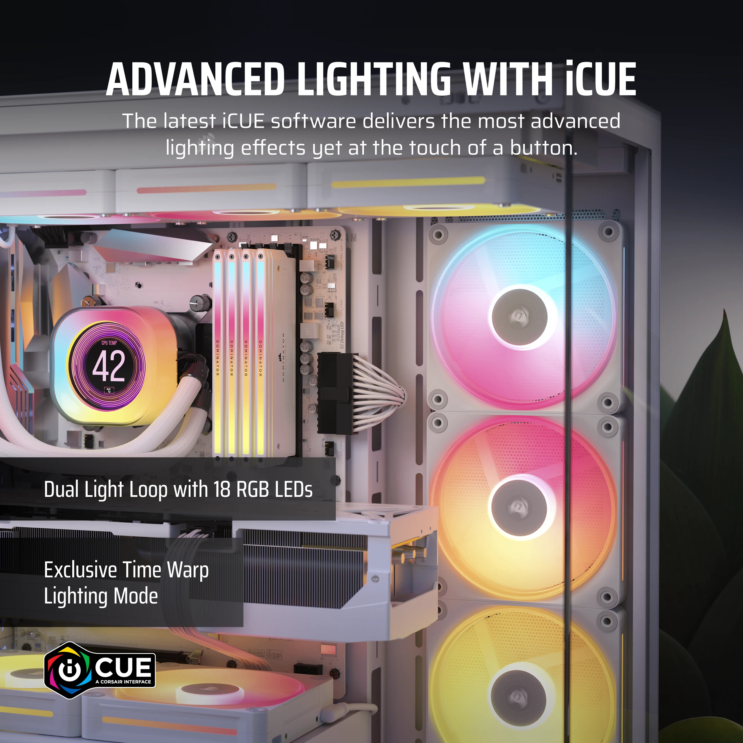 Corsair iCUE Link LX140-R RGB - Gehäuselüfter, Ansicht 4