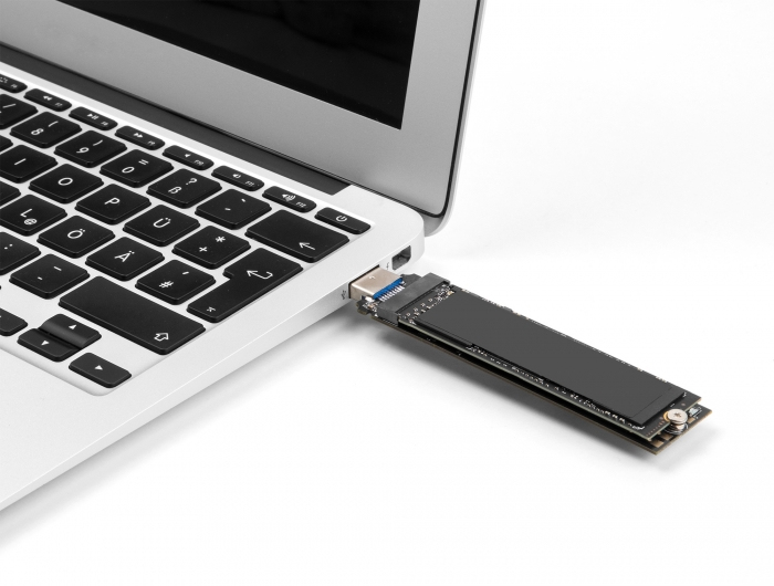 Delock Schnittstellenadapter - M.2 - M.2 Card (PCIe NVMe & SATA), Ansicht 4