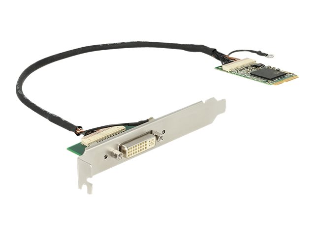 Delock Mini PCIe IO PCIe full size DVI  VGA Graphics Adapter