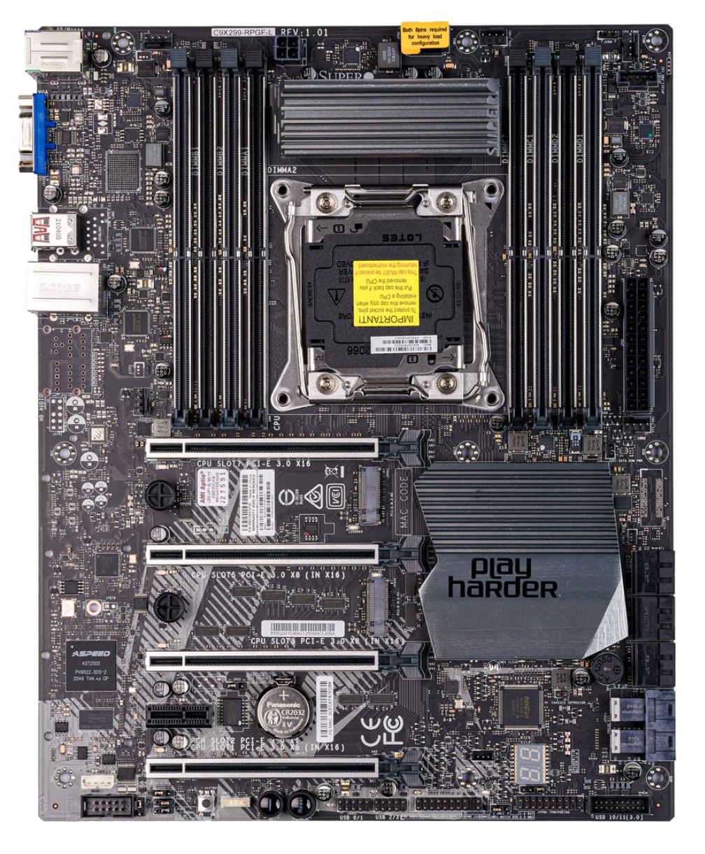 Supermicro Mainboard MBD-C9X299-PGF-L Sockel 2066 Bulk