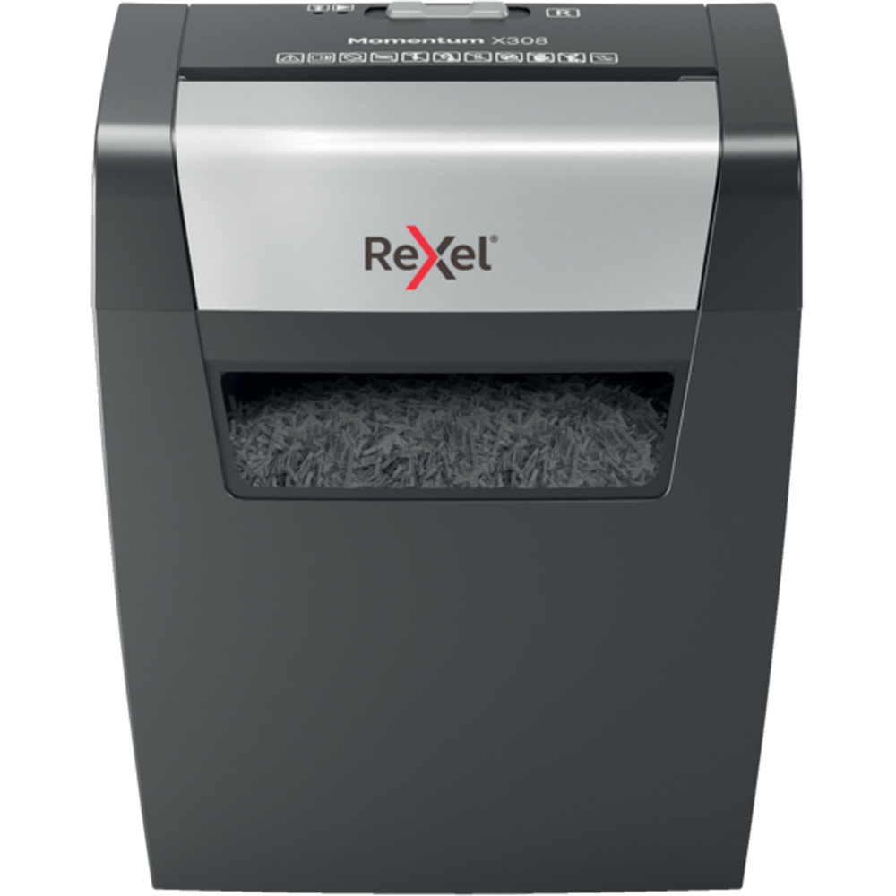 Rexel Momentum X308 - Vorzerkleinerer - Kreuzschnitt, Ansicht 2