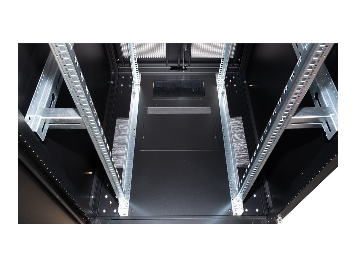 ROLINE 19 Zoll Serverschrank Pro 42 HE 800x1000 BxT schwarz, Ansicht 4