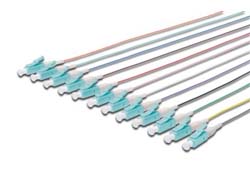 DIGITUS durchgefärbte LC simplex OM3 Pigtails, Ansicht 2