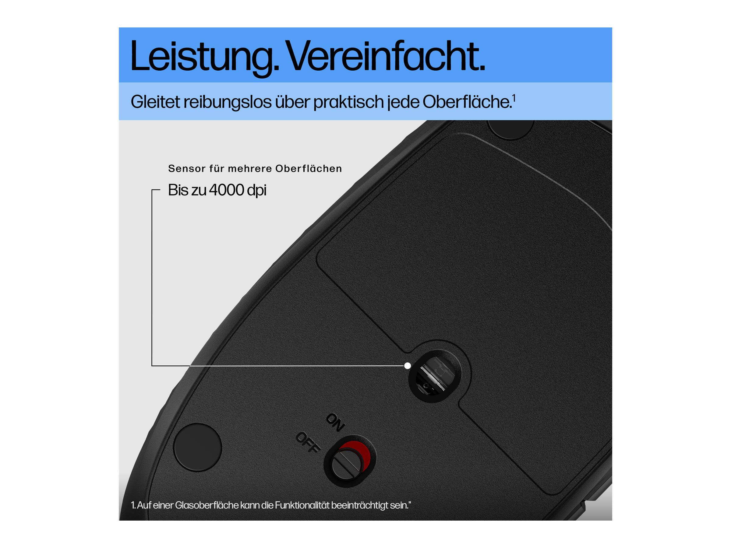 HP 420 - Maus - programmierbar - kabellos