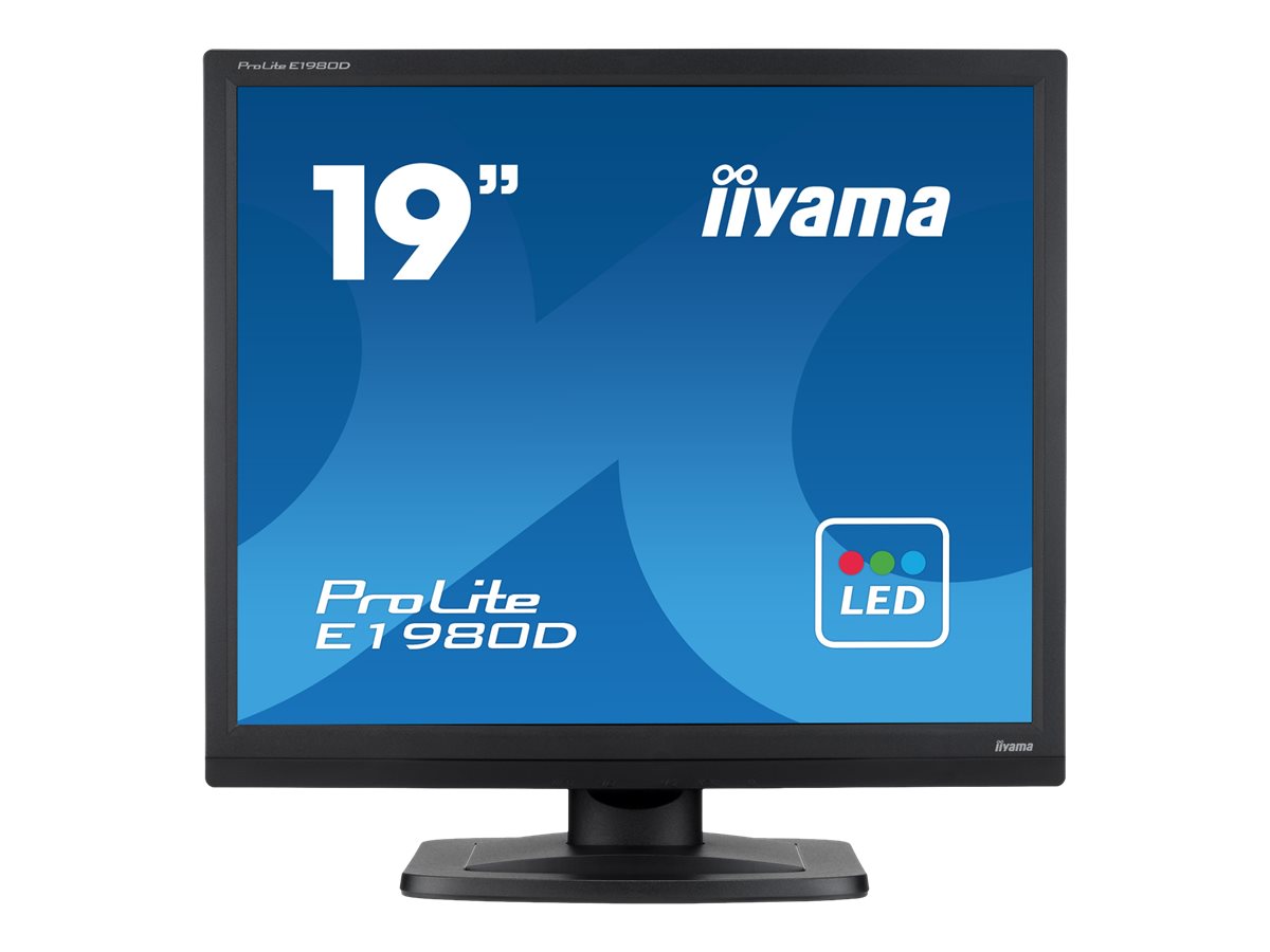 iiyama ProLite E1980SD-B1, 48,3cm (19 Zoll), schwarz
