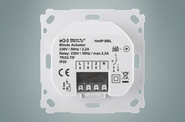 eQ-3 AG Homematic IP HmIP-BBL - Jalousieaktor - kabellos, Ansicht 4