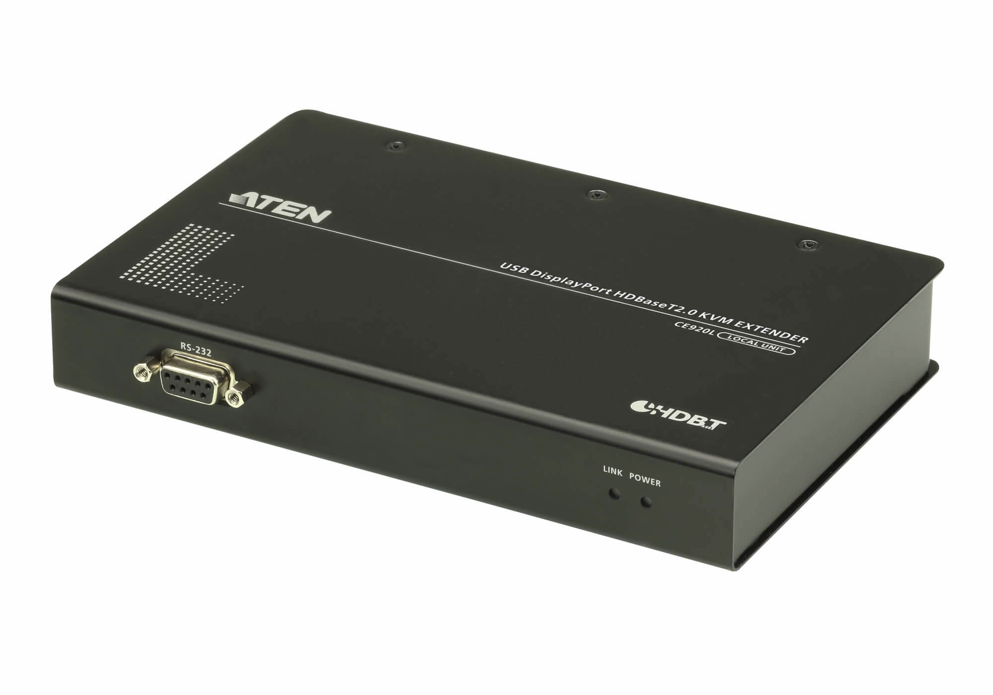 ATEN CE920 USB DP HDBaseT2.0 KVM Extende ohne Ethernet Port - KVM-Umschalter - RS-232, Ansicht 3