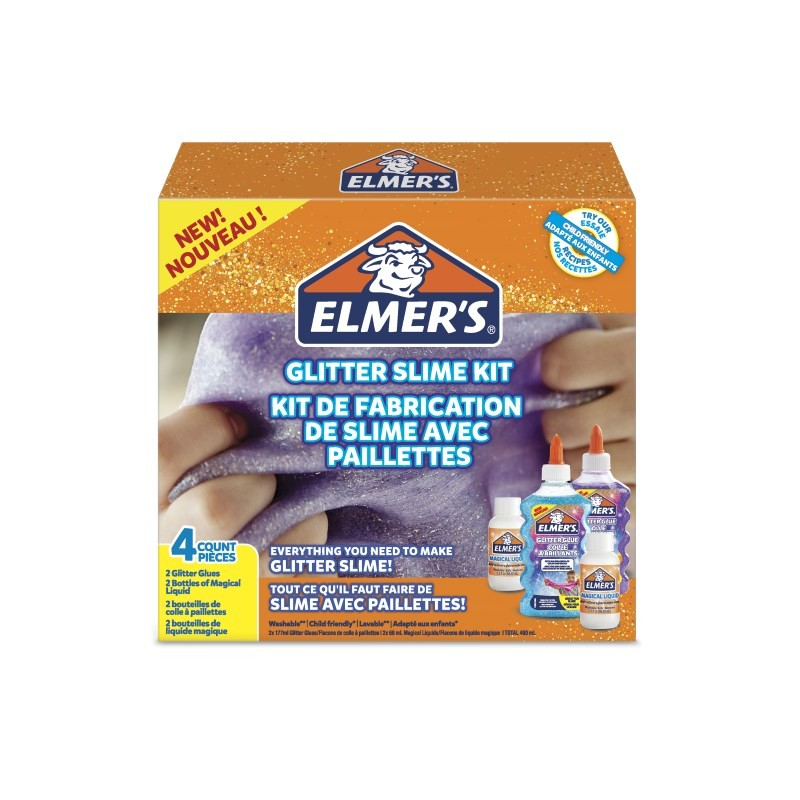 Elmers Elmer's 2077256 - Starter Slime Kit - Blau - Violett