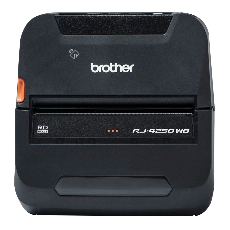 Brother RJ-4250WB, 203 x 203 DPI, 127 mm/sek, Verkabelt &amp; Kabellos, Lithium-Ion (Li-Ion), Schwarz