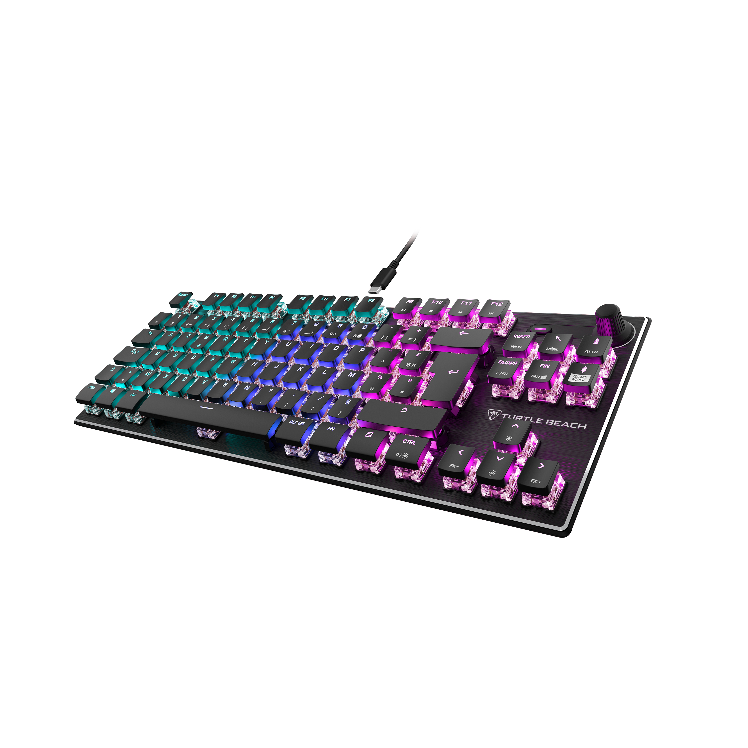 Turtle Beach Vulcan TKL AIMO Gaming-Tastatur Red Switch - Tastatur - TL: Deutsch, QWERTZ, Ansicht 2