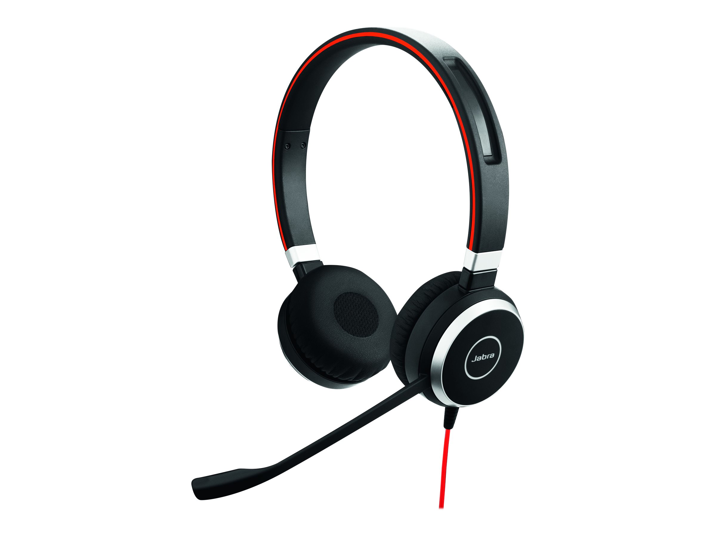 Jabra EVOLVE 40 MS Stereo - Headset - On-Ear - kabelgebunden - USB, 3,5 mm Stecker