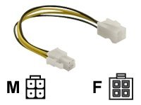 Delock Spannungsversorgungs-Verlängerungskabel - 4 PIN ATX12V (M)