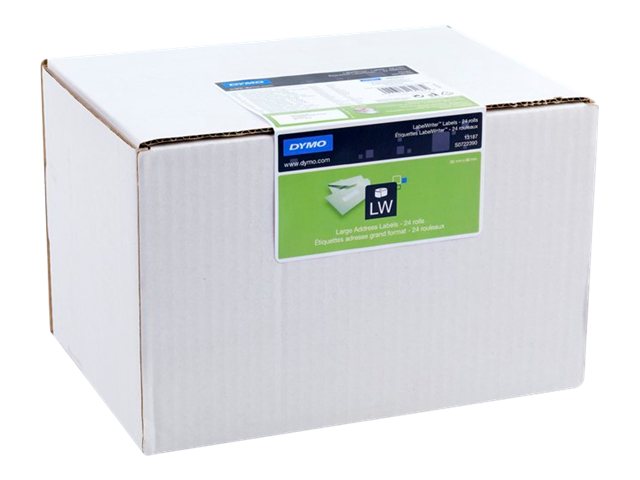 Dymo Large Address Labels - Weiß - 36 x 89 mm 6240 Etikett(en) (24 Rolle(n), Ansicht 2