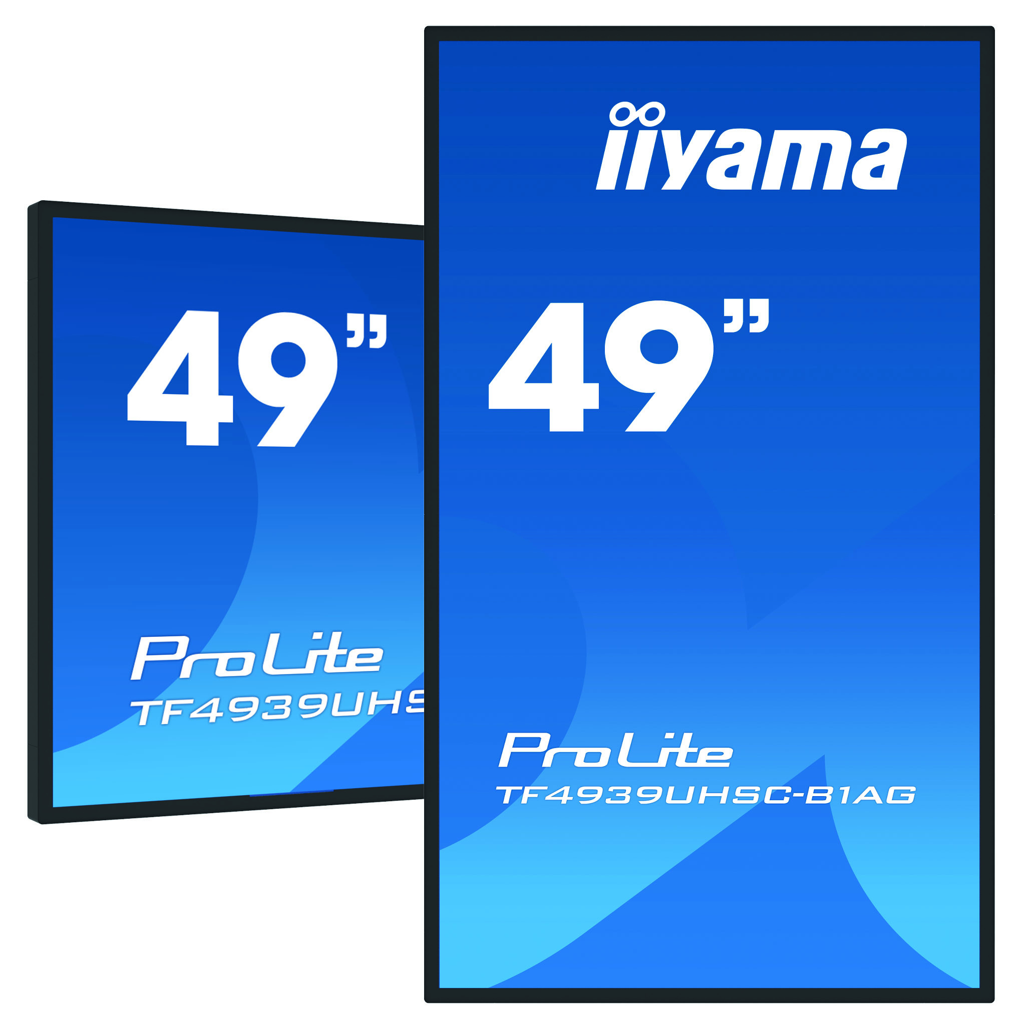 Iiyama ProLite TF4939UHSC-B1AG - 124,5 cm (49 Zoll) - 500 cd/m² - 4K Ultra HD - LED - 16:9 - 3840 x 2160 Pixel