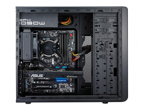 Cooler Master CM Force 500 - Tower - ATX - keine Spannungsversorgung (ATX / PS/2), Ansicht 3