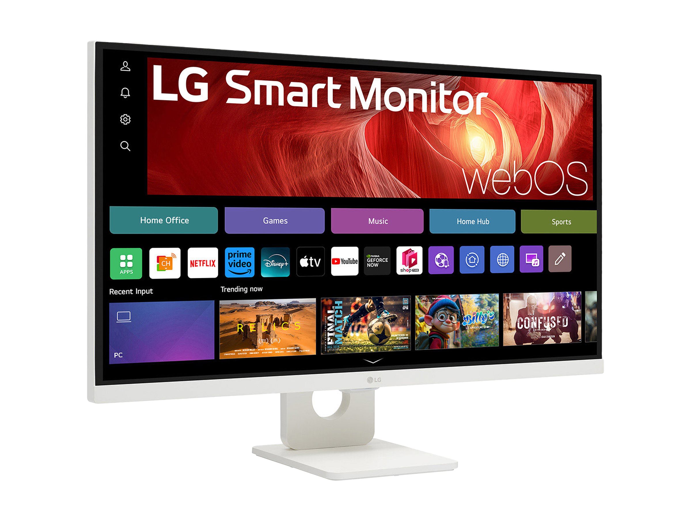 LG Smart Monitor 27U731SA-W - Flachbildschirm (TFT/LCD) - 68,6 cm, Ansicht 3