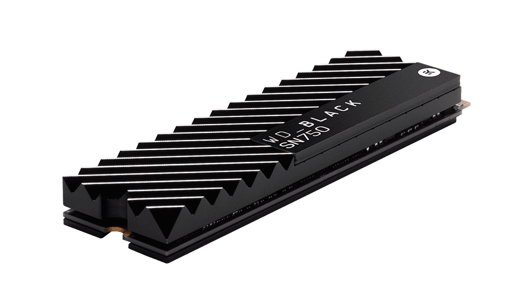 WD Black SN750 NVMe SSD WDBGMP5000ANC - 500 GB - intern - Solid State Disk - NVMe