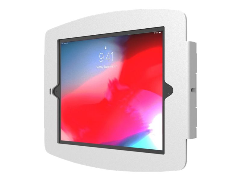 Compulocks Space iPad 10.2" Wall Mount Enclosure - Gehäuse für Tablett - verriegelbar - hochwertiges Aluminium - weiß - Bildschirmgröße: 25.9 cm 10.2" (102IPDSW)