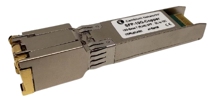 Cambium Networks SFP-10G-COPPER - Kupfer - 10000 Mbit/s - RJ-45 - 30 m - IEEE 802.3an - IEEE 802.3az - 3.3 V, Ansicht 2