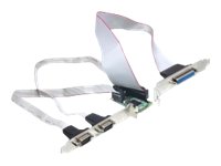 Delock MiniPCIe IO PCIe full size 2 x serial RS-232 1 x parallel